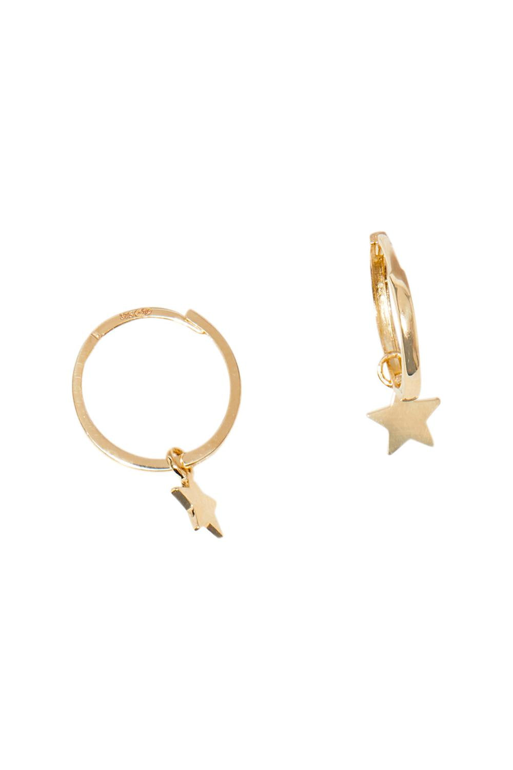 “Isis” Earrings 375/1000 Yellow Gold