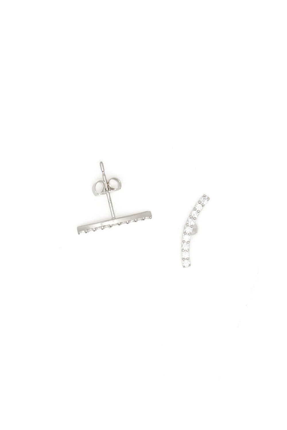 Pendientes “Climbing Wonders” Oro blanco 375/1000