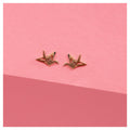 Pendientes “Envolée” – Oro amarillo 375/1000
