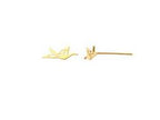 Pendientes “Envolée” – Oro amarillo 375/1000