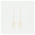 Yellow Gold “Imaginary Circles” Earrings