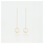 Yellow Gold “Imaginary Circles” Earrings