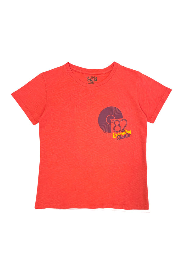 T Shirt Garçon - Eighty2 - Piment