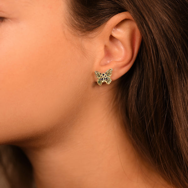 Pendientes “Butterfly Lovers” Oro amarillo 375/1000