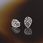 Pendientes “Sous Le Vent” Oro blanco 375/1000