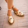 Sandalias Elba - Champán