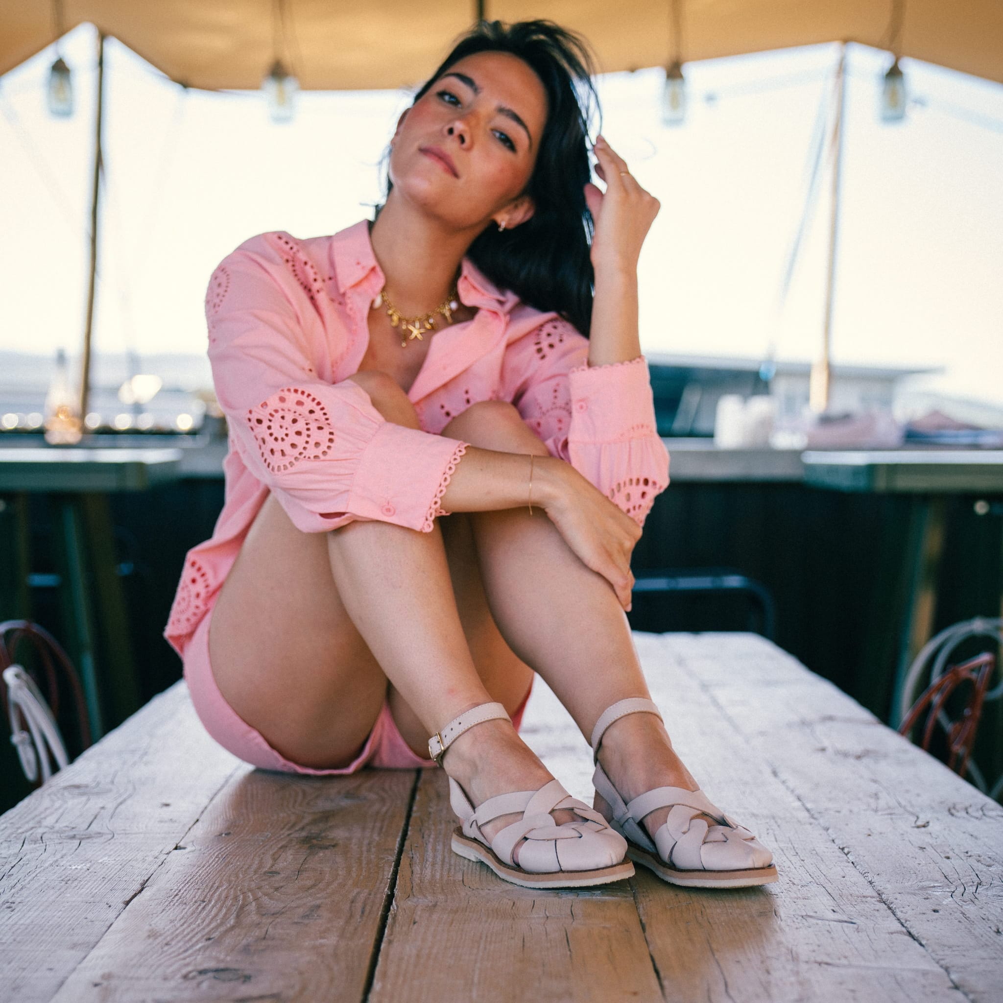 Sandalias Elba - Gris