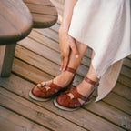 Elba Sandals - Tobacco