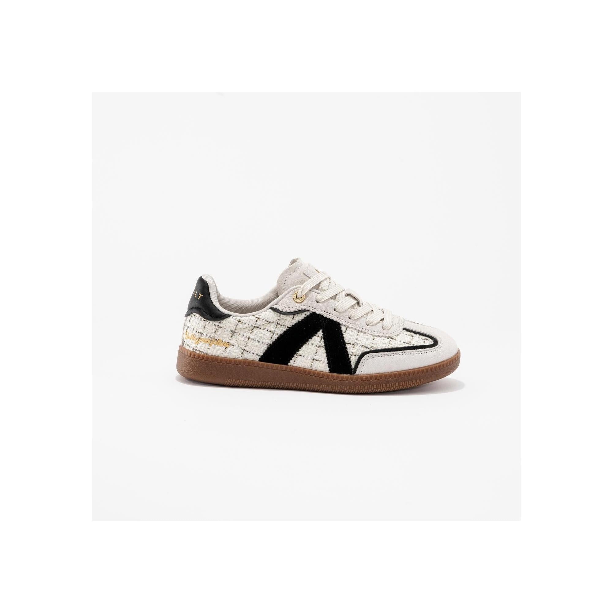 Zapatillas Elite Classic Negro-Gris-Tweed