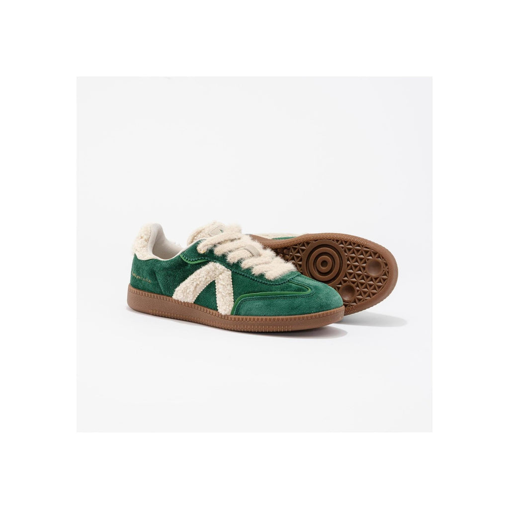Sneakers Elite Classic Green-Cream-Sherpa