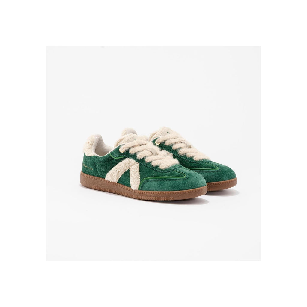 Sneakers Elite Classic Green-Cream-Sherpa
