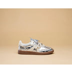 Zapatillas Elite Classic - Plata/Cocodrilo