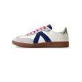 Zapatillas Elite Classic - Blanco/Navy Croc/Plata