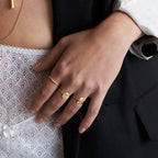 Bague Eleven White Opal