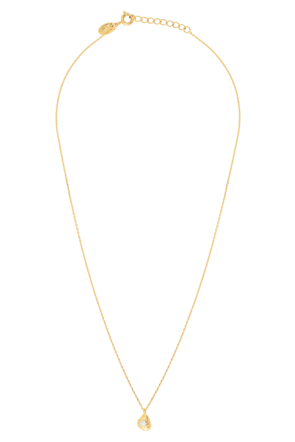 Collier Eleven White Opal