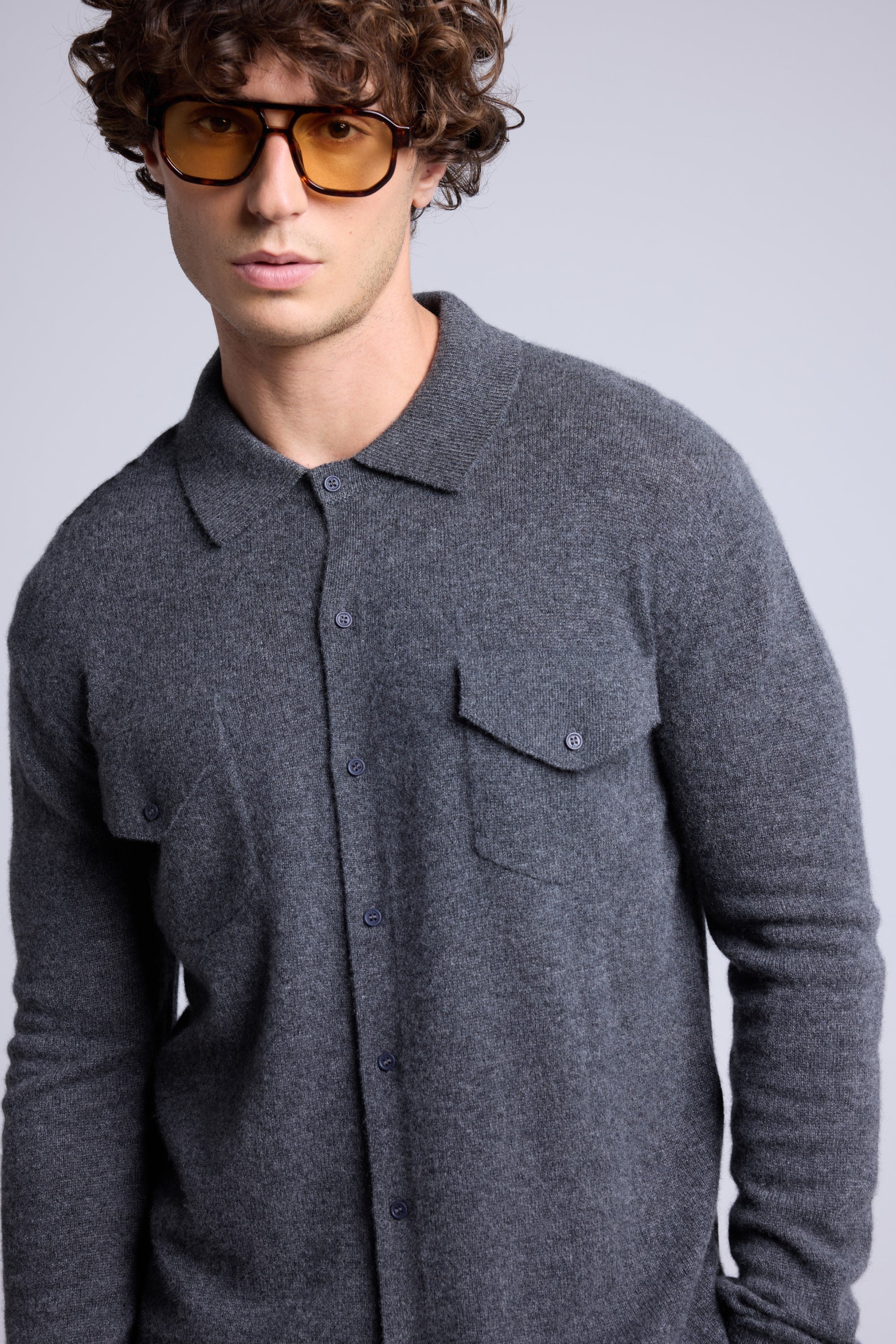 Chemise Eli - Gris Flannel - Homme