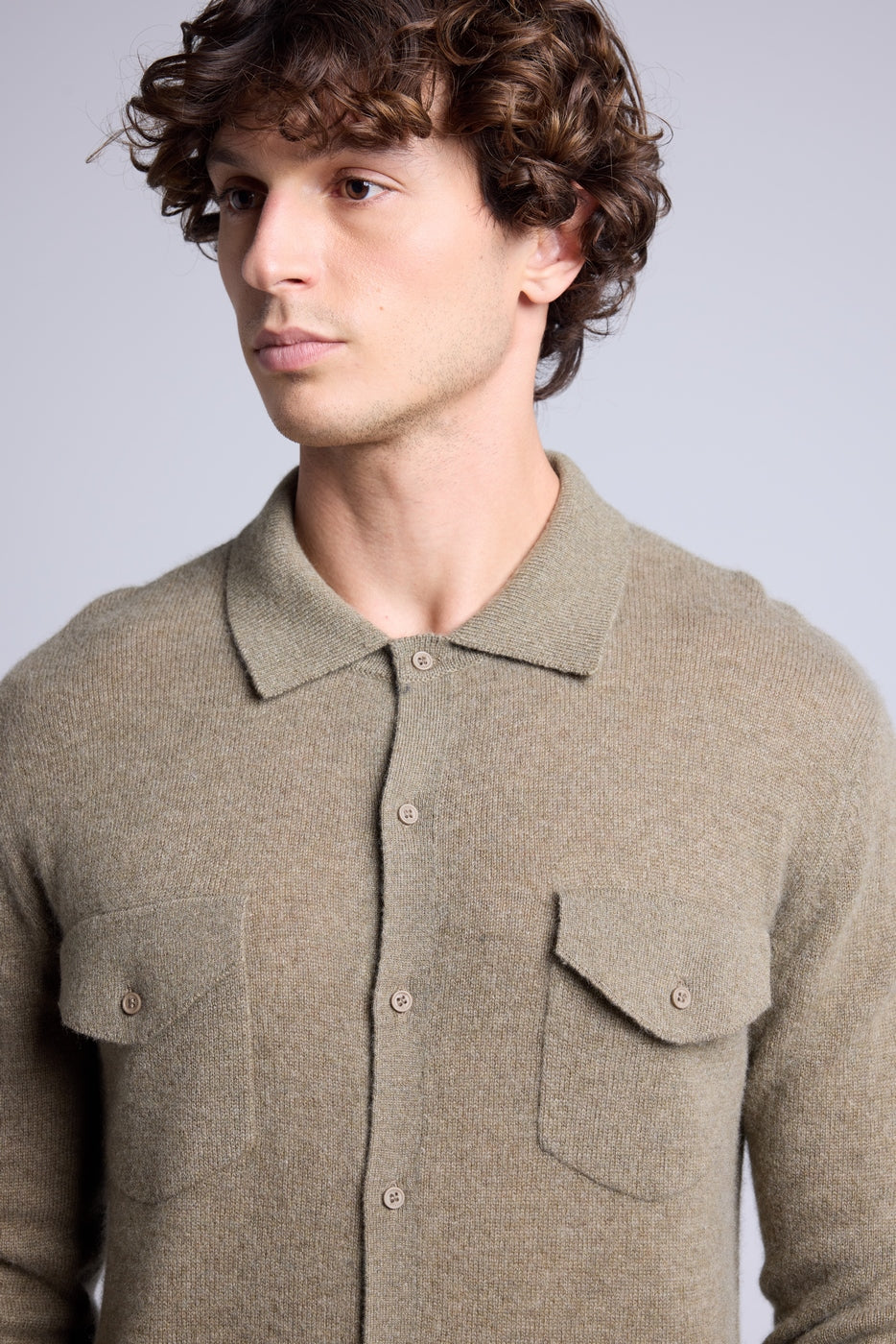 Camisa Eli - Verde caqui - Hombre
