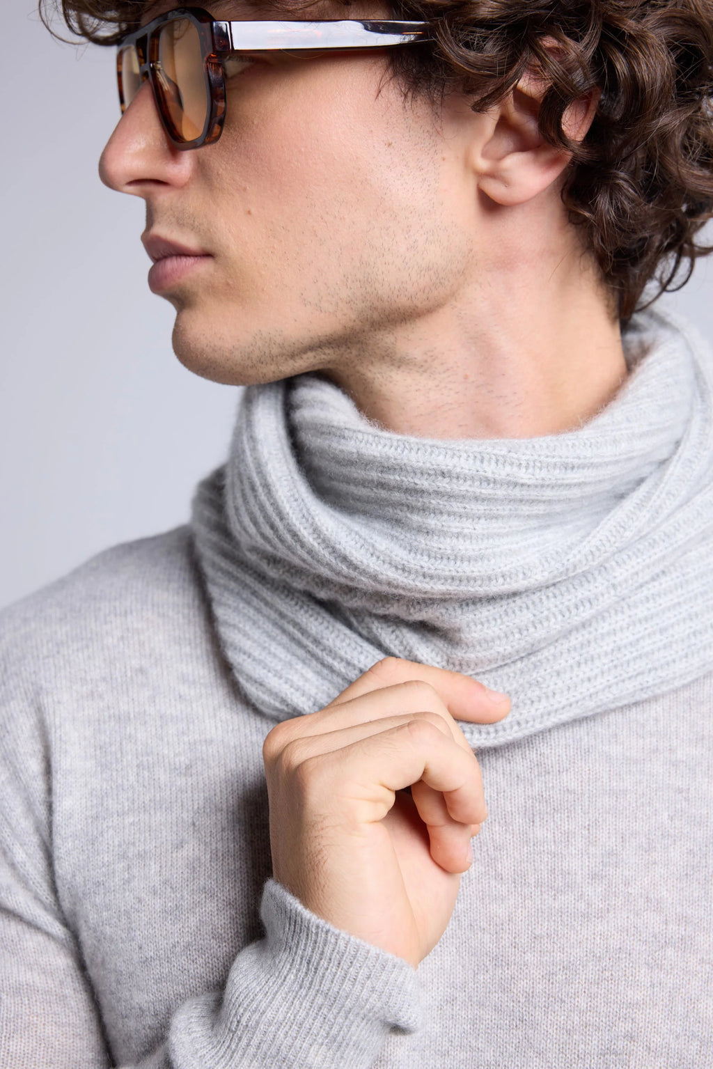 Cuello Elio - Gris claro - Unisex