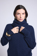Cuello Elio - Azul marino - Mixto