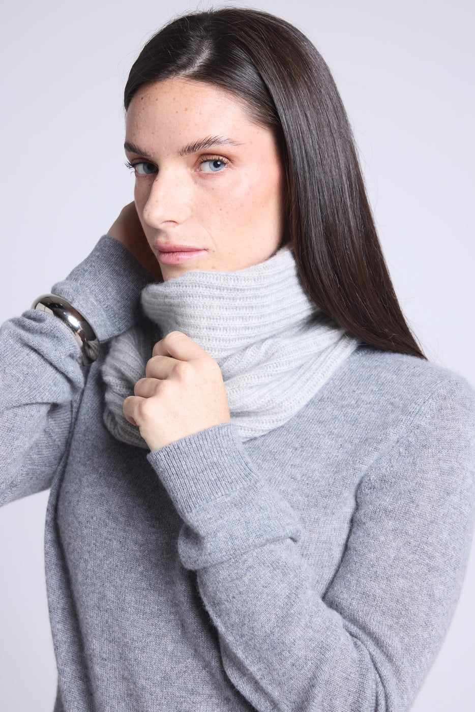 Cuello Elio - Gris claro - Unisex