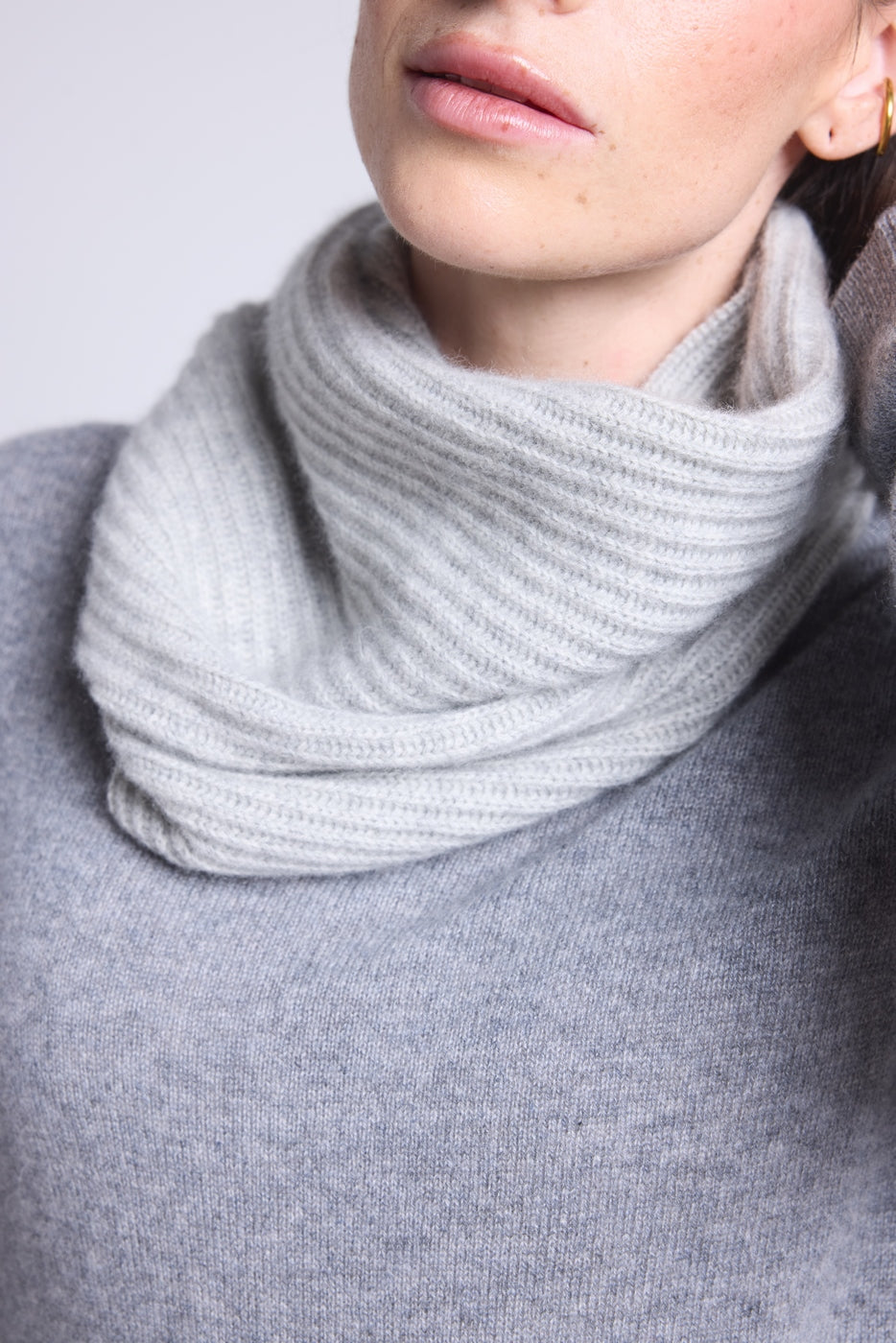 Cuello Elio - Gris claro - Unisex