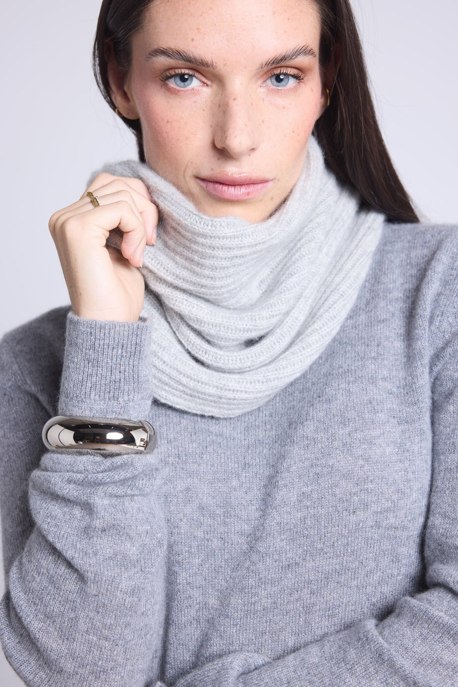 Cuello Elio - Gris claro - Unisex