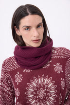 Cuello alto Elio - Burdeos - Unisex