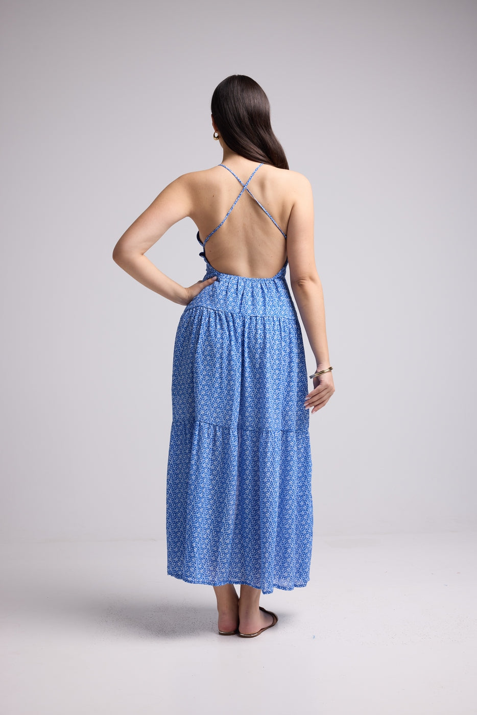 Long Dress - Elisa - Blue