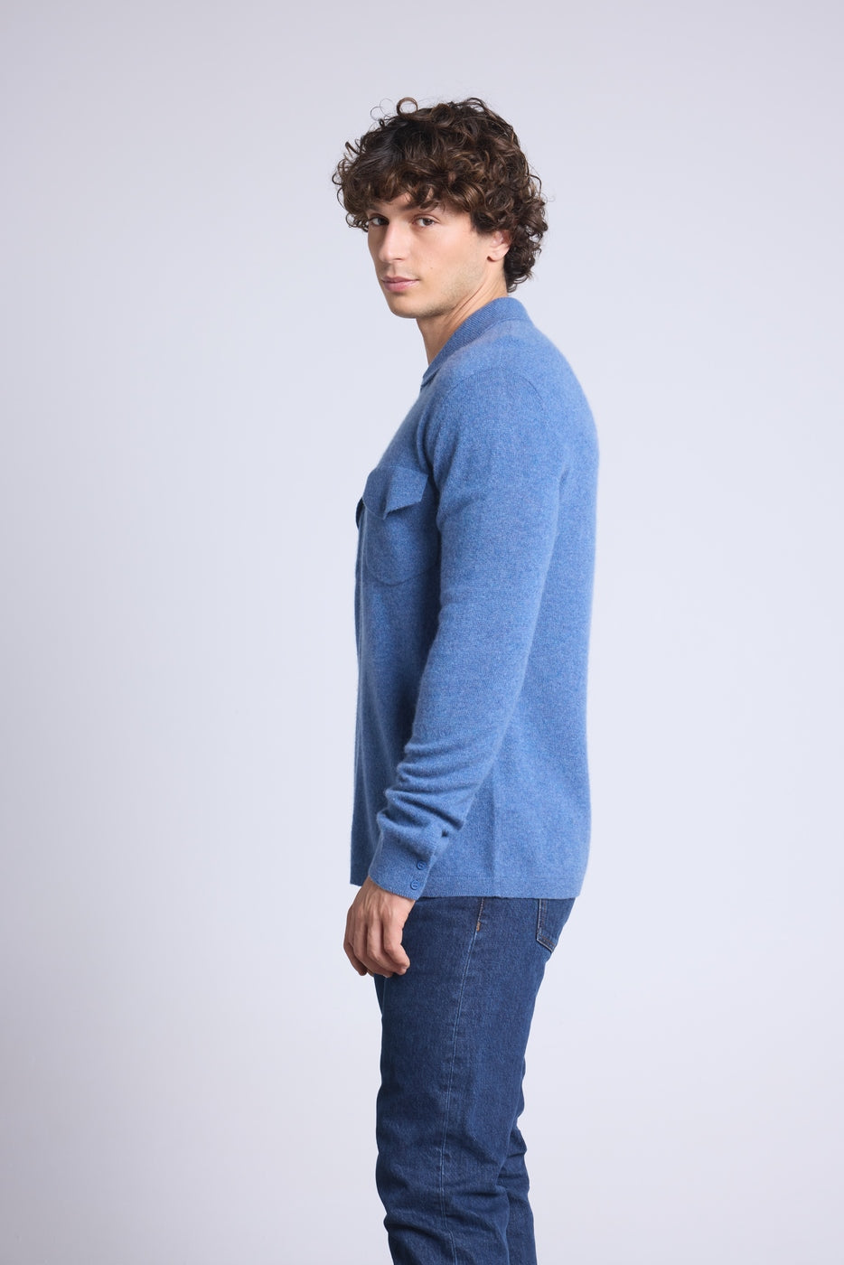 Camisa Eli - Azul vaquero - Hombre