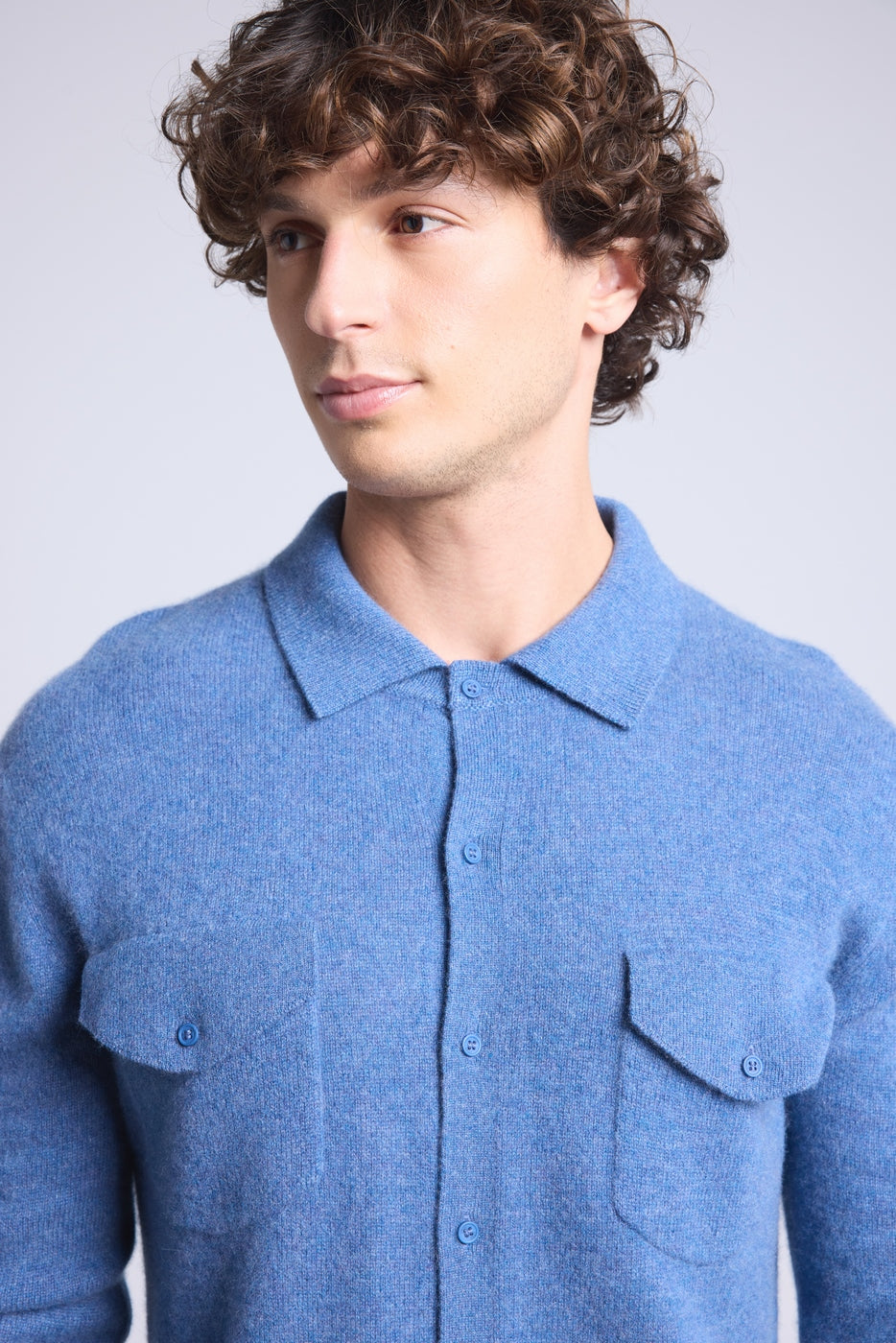 Camisa Eli - Azul vaquero - Hombre