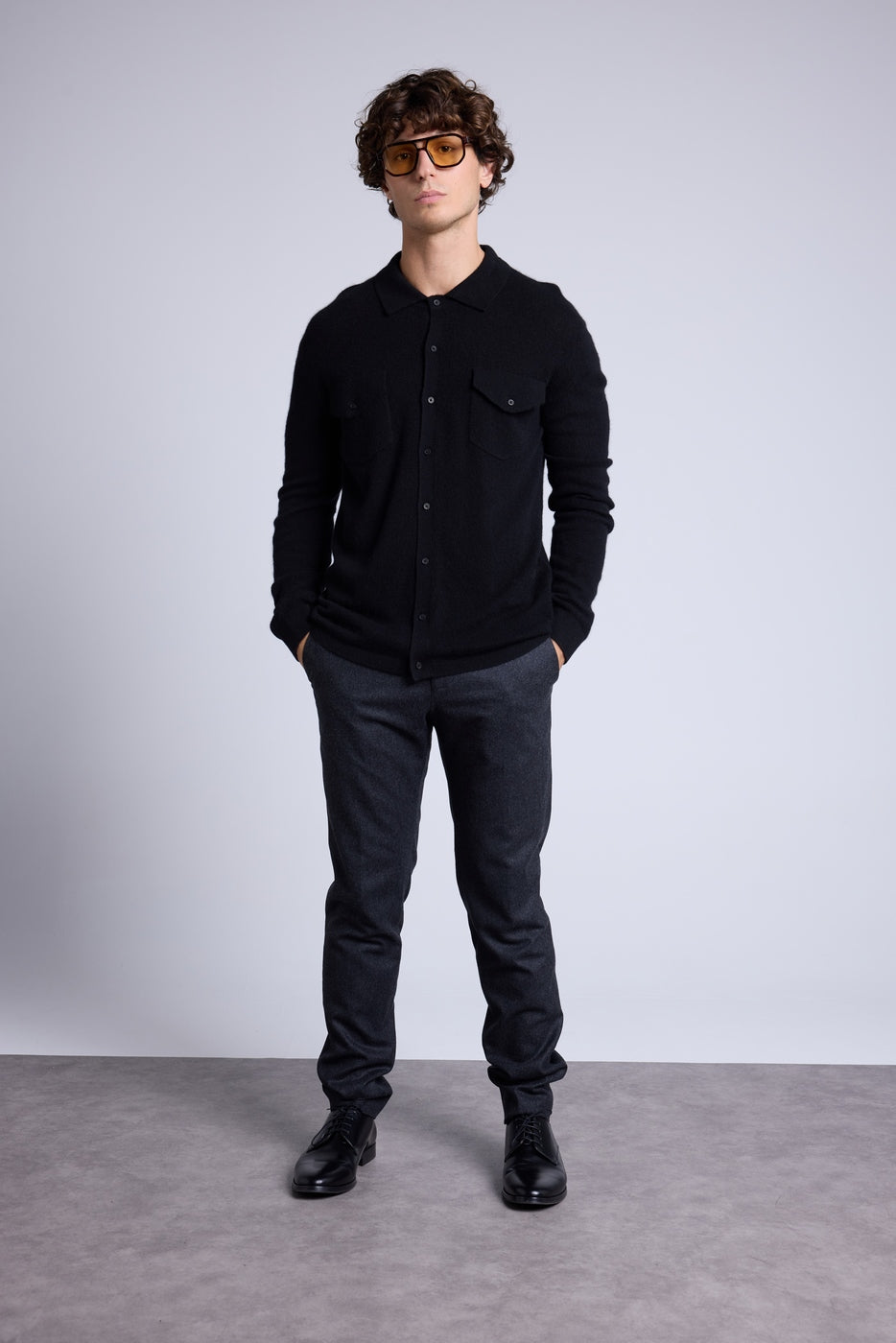 Camisa Eli - Negro - Hombre