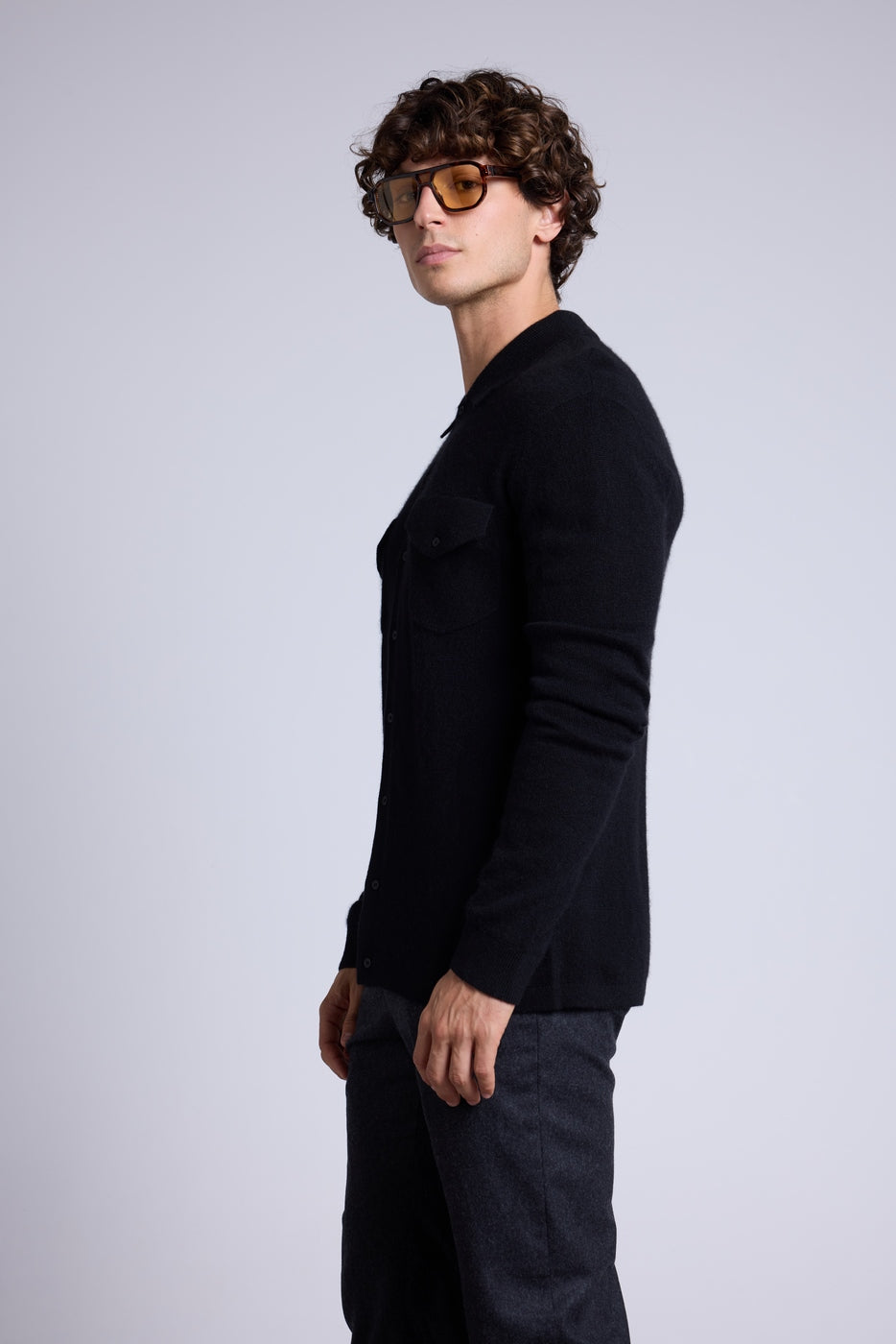 Camisa Eli - Negro - Hombre