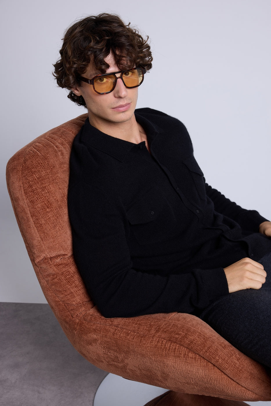 Camisa Eli - Negro - Hombre