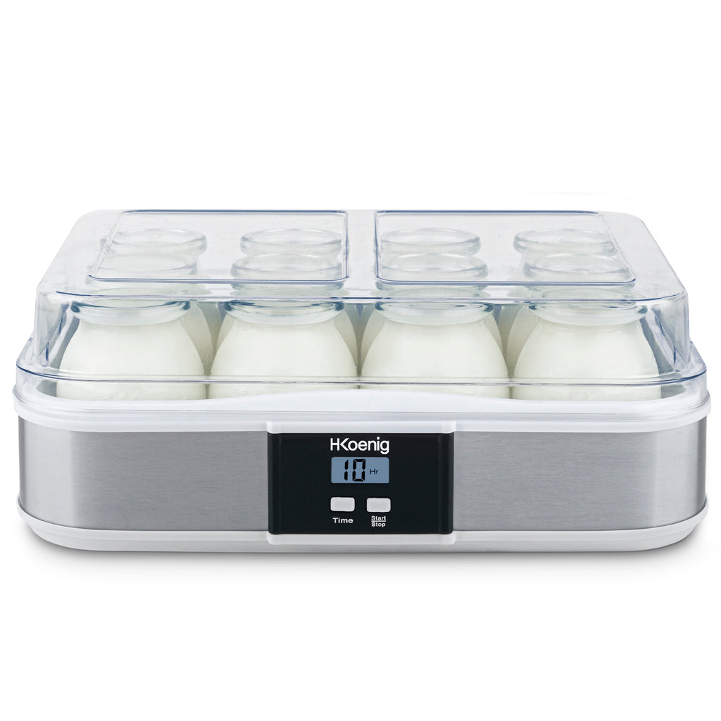 Yaourtière 12 Pots - Inox