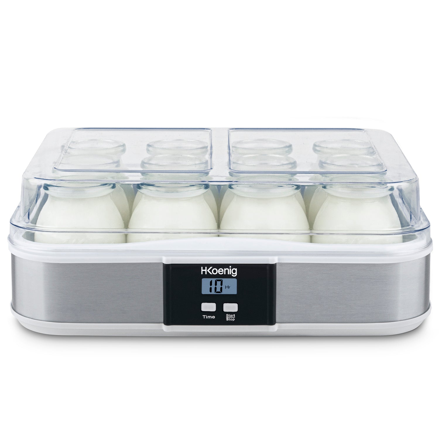 Yaourtière 12 Pots - Inox