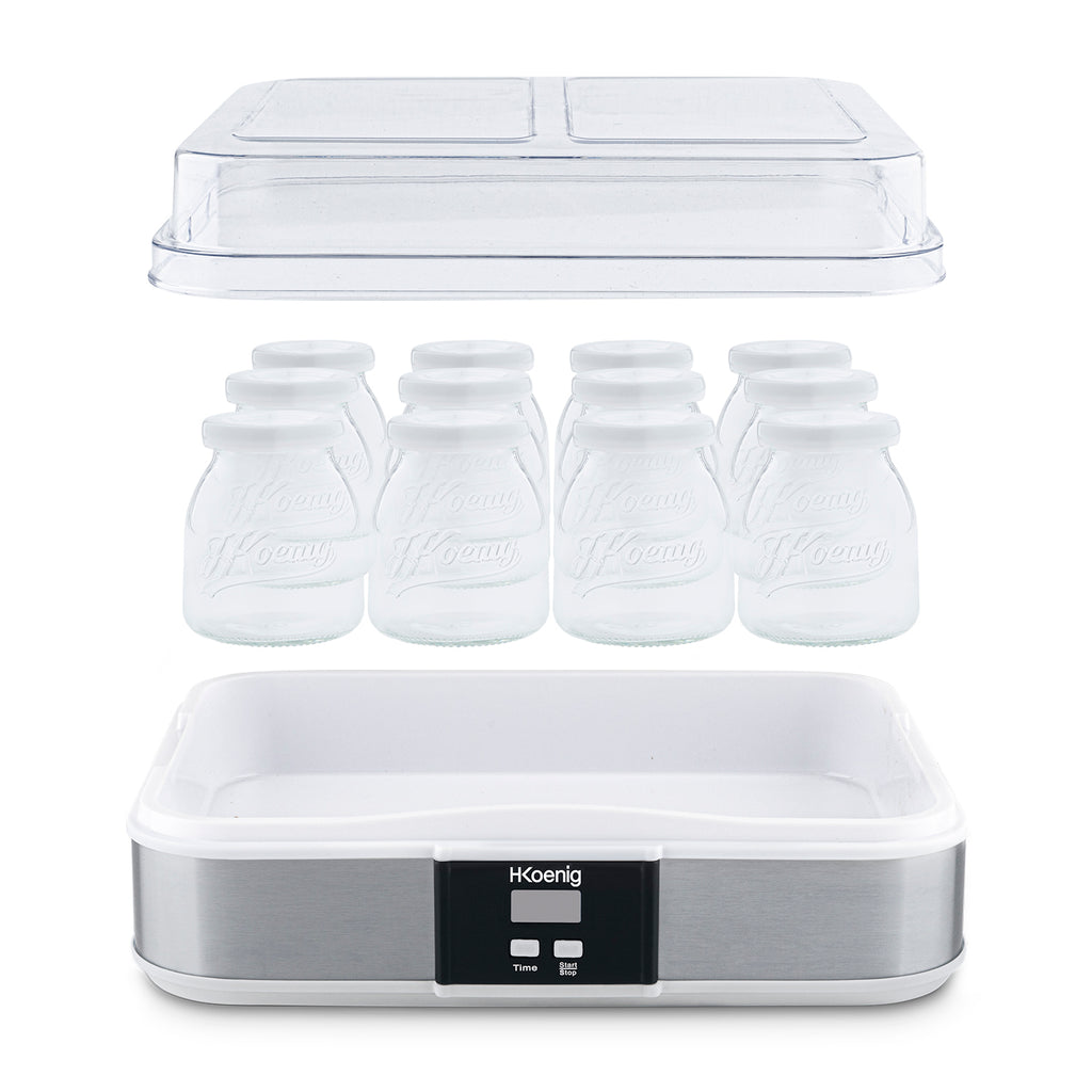 Yaourtière 12 Pots - Inox