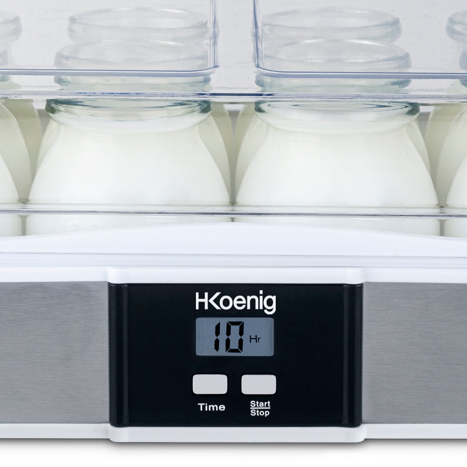 Yaourtière 12 Pots - Inox