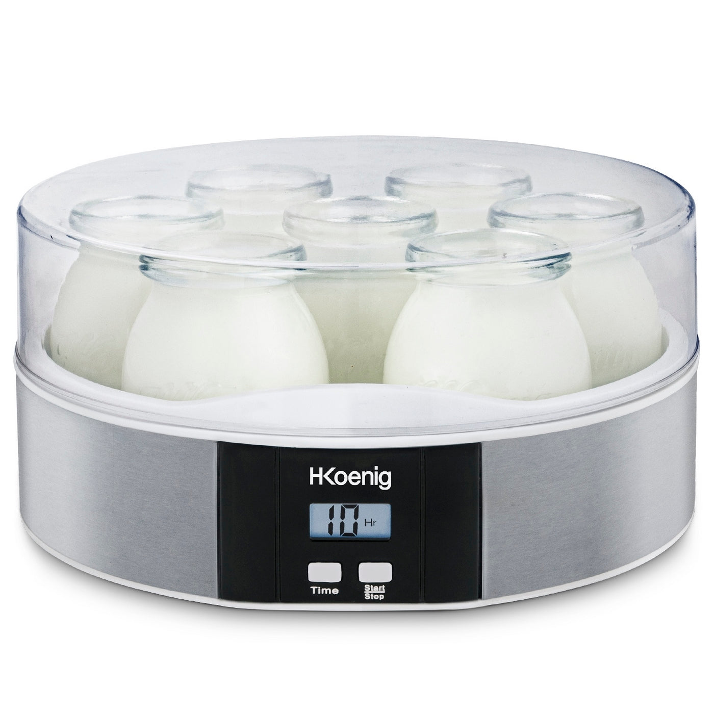 7-Jar Yogurt Maker - Stainless Steel