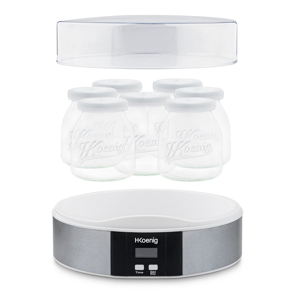 7-Jar Yogurt Maker - Stainless Steel