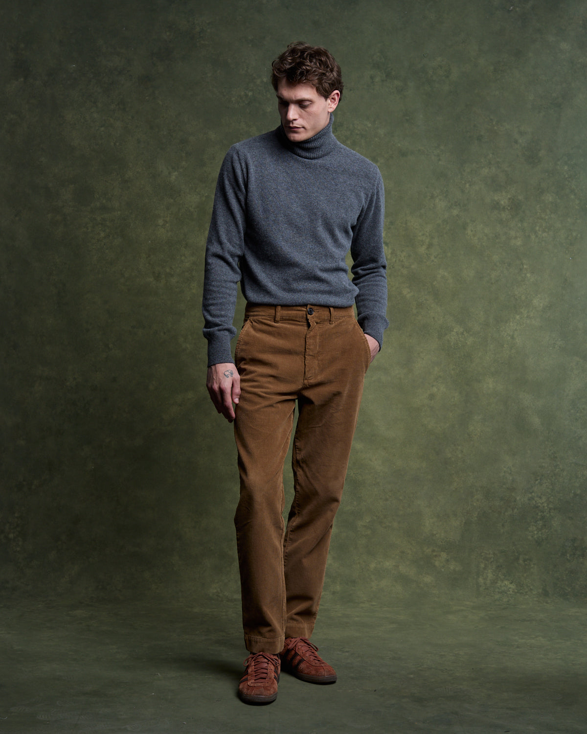 Chino Emerson Velours - Camel