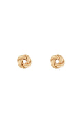 Boucles D'Oreilles "Noeud Torsadé 8 Mm"  Or Jaune 375/1000