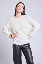 Jersey All Over Heart Emy - Blanco - Mujer