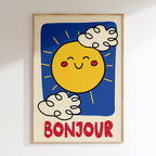 Bonjour - Multicolore