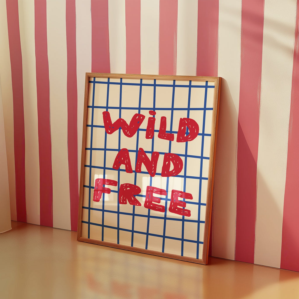 Kids - Affiche Wild & Free - Multi