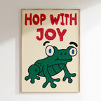 Kids - Affiche Hop With Joy - Multi