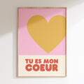 Kids Tu Es Mon Coeur - Rose