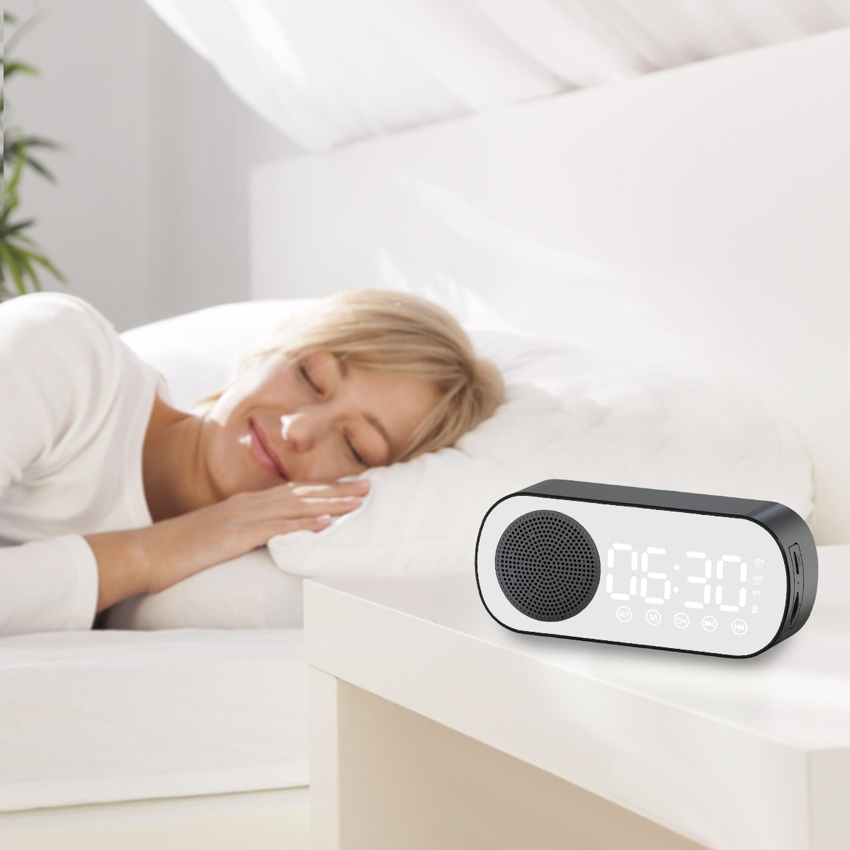 Enceinte Reveil Bluetooth