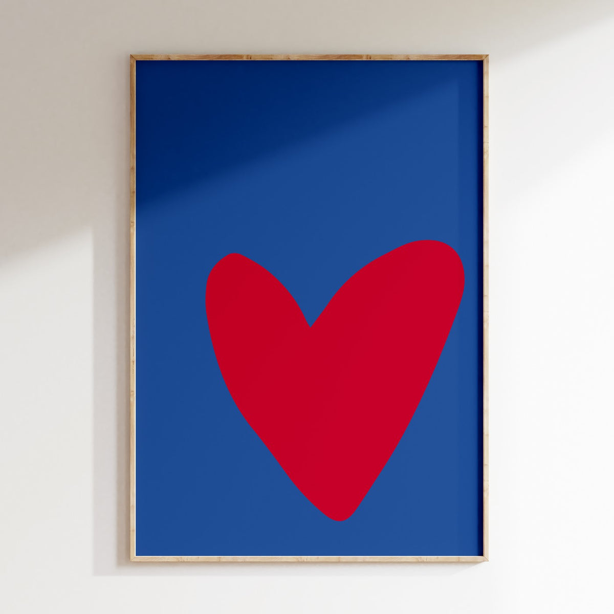 Kids - Affiche Heart - Bleu