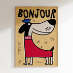 Kids - Affiche Kids Bonjour - Multi