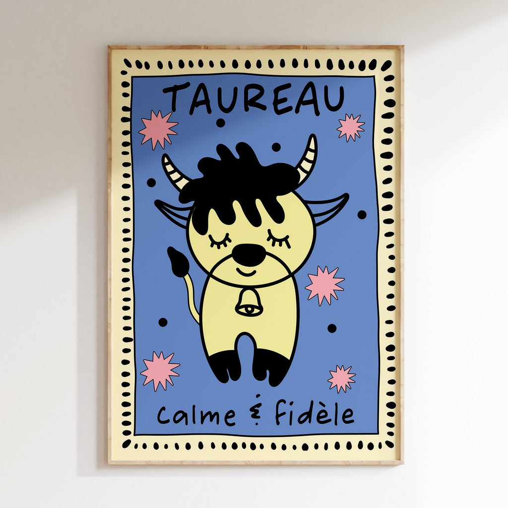 Kids - Affiche Kids Taureau - Multi